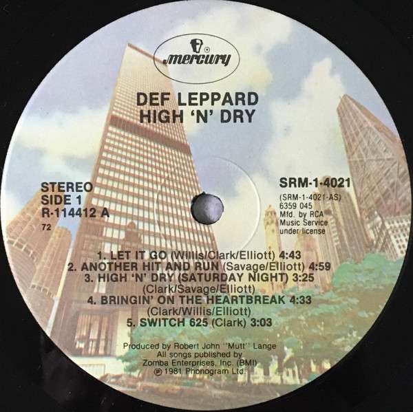 High 'N' Dry - Def Leppard