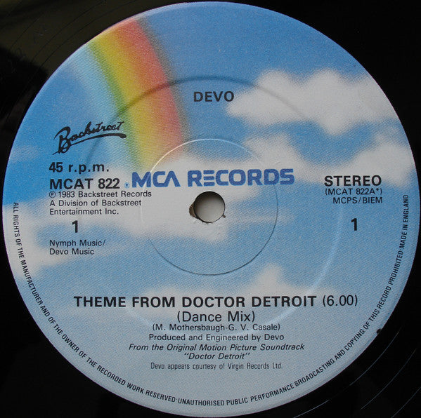 Theme From Doctor Detroit - Devo