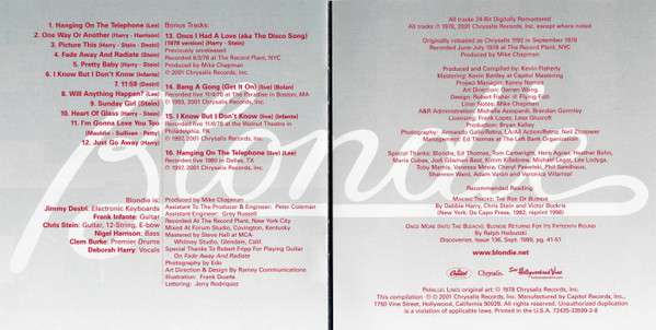 Parallel Lines - Blondie