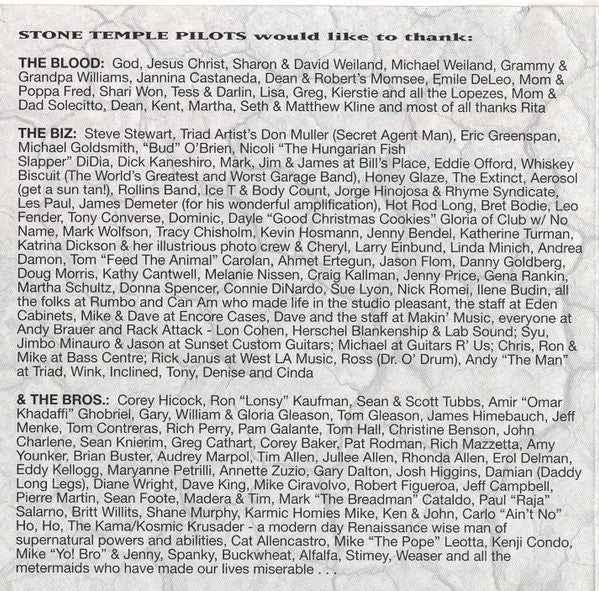 Core - Stone Temple Pilots