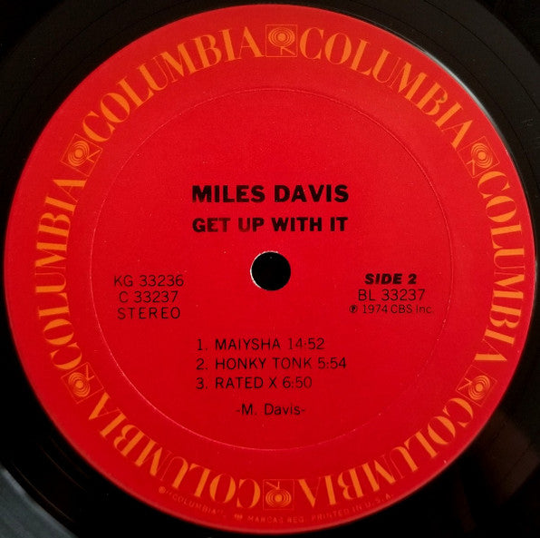 Get Up With It - Davis, Miles