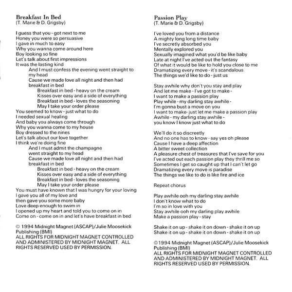 Passion Play - Marie, Teena