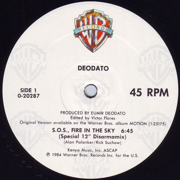 S.O.S. Fire In The Sky - Deodato