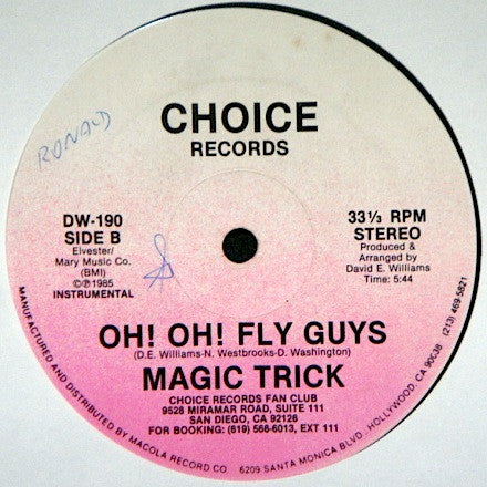 Oh! Oh! Fly Guys - Magic Trick
