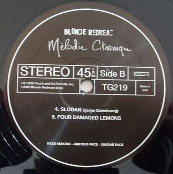 Melodie Citronique - Blonde Redhead