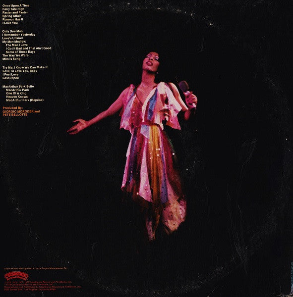 Live And More - Summer, Donna