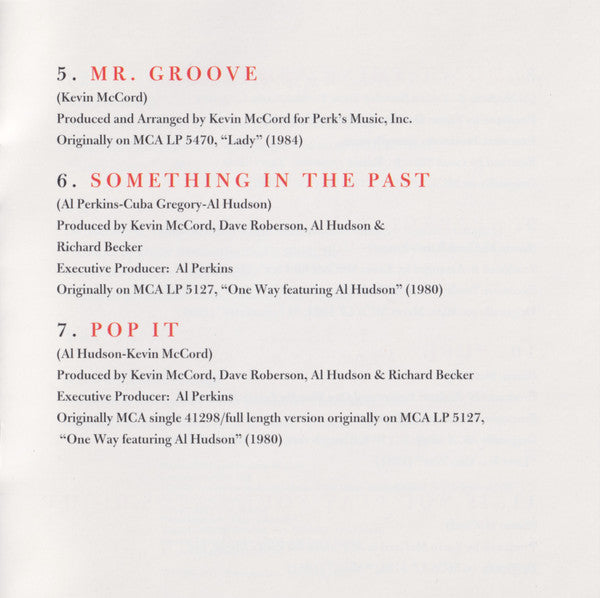Best Of - One Way