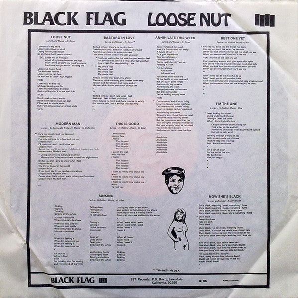 Loose Nut - Black Flag