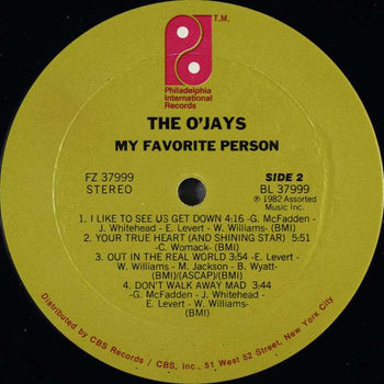 My Favorite Person - O'Jays