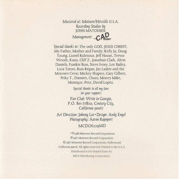 Sexappeal (Georgio's Greatest 12" Mixes) - Georgio