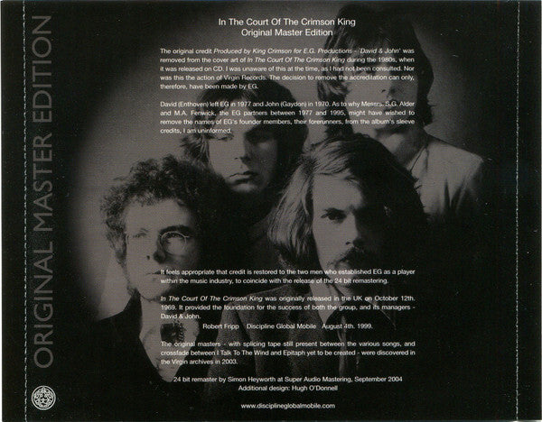 In The Court Of The Crimson King - King Crimson