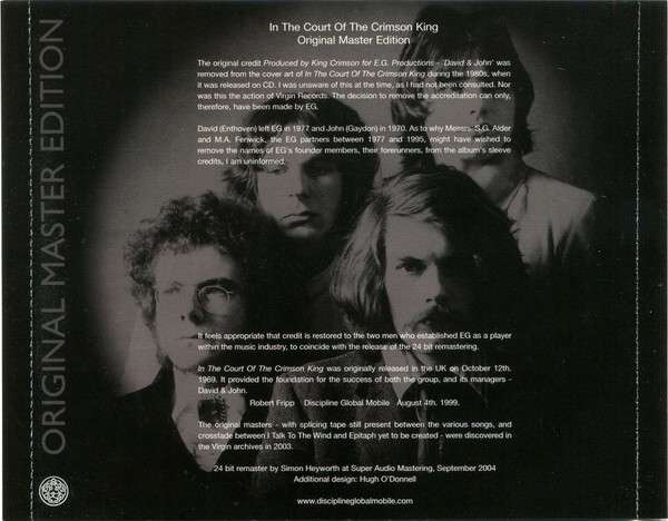 In The Court Of The Crimson King - King Crimson