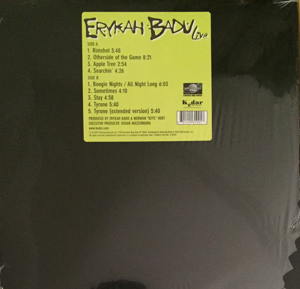Live - Badu, Erykah