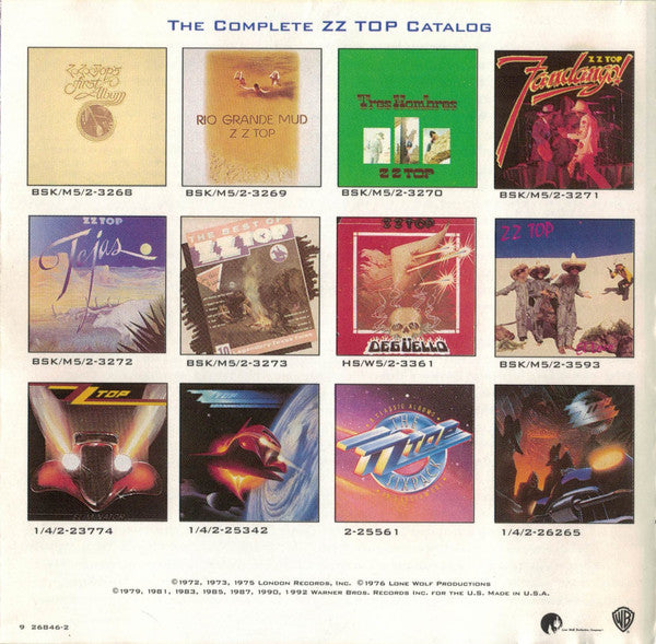 Greatest Hits - Zz Top