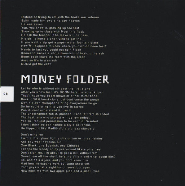 Madvillainy - Madvillain [CD]