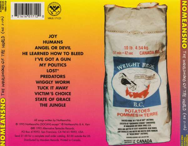 The Worldhood Of The World (As Such) - Nomeansno