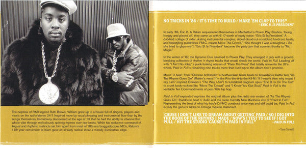 Paid In Full - Eric B. & Rakim