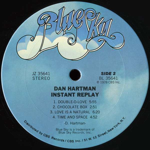 Instant Replay - Hartman, Dan