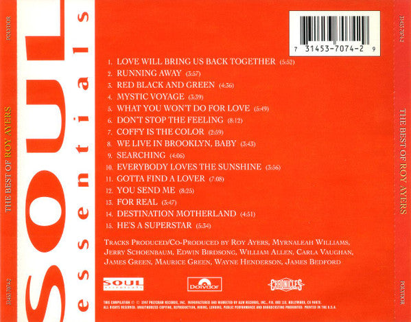 The Best Of - Ayers, Roy