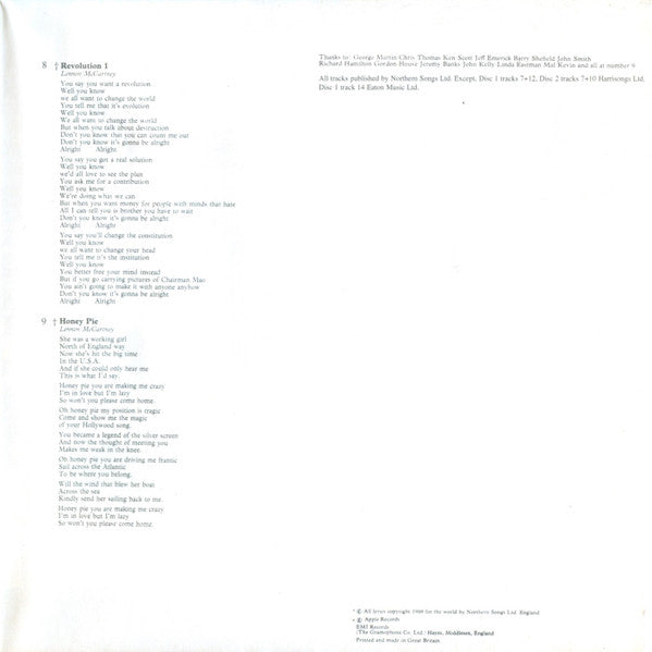 White Album - Beatles, The