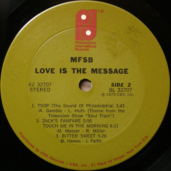 Love Is The Message - MFSB