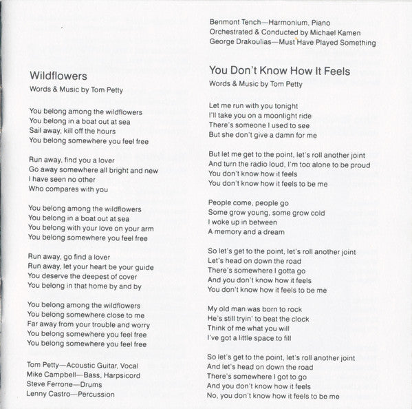Wildflowers - Petty, Tom