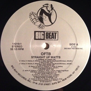 Straight Up Watts - O.F.T.B.