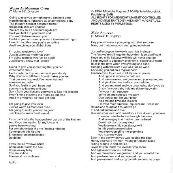 Passion Play - Marie, Teena