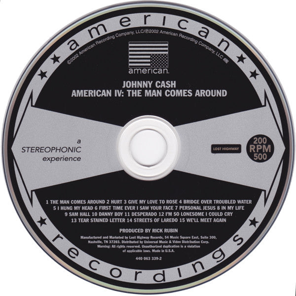 American Iv: The Man Comes Around - Cash, Johnny