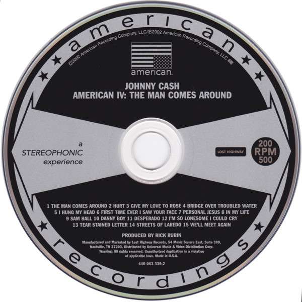 American Iv: The Man Comes Around - Cash, Johnny