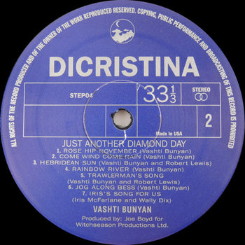 Just Another Diamond Day - Bunyan, Vashti