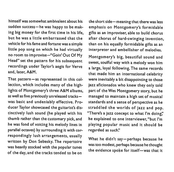 Classics Volume 22 - Montgomery, Wes