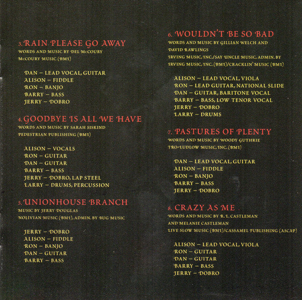 Lonely Runs Both Ways - Krauss, Alison And Union Station