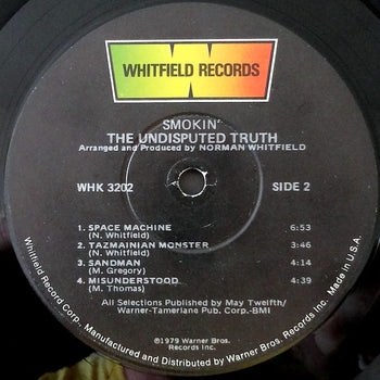 Smokin' - Undisputed Truth, The