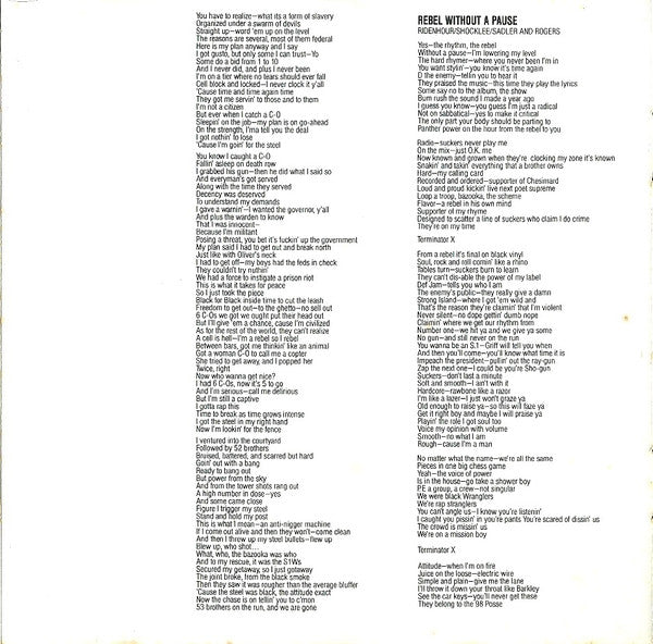 It Takes A Nation Of Millions To Hold Us Back - Public Enemy
