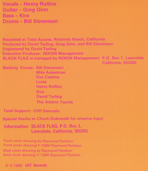 Loose Nut - Black Flag