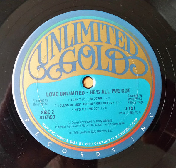 He's All I've Got - Love Unlimited