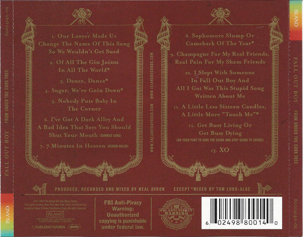From Under The Cork Tree - Fall Out Boy