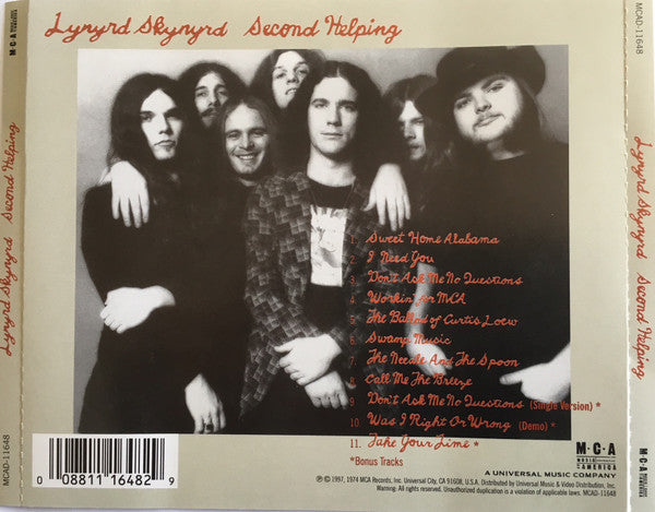 Second Helping - Lynyrd Skynyrd