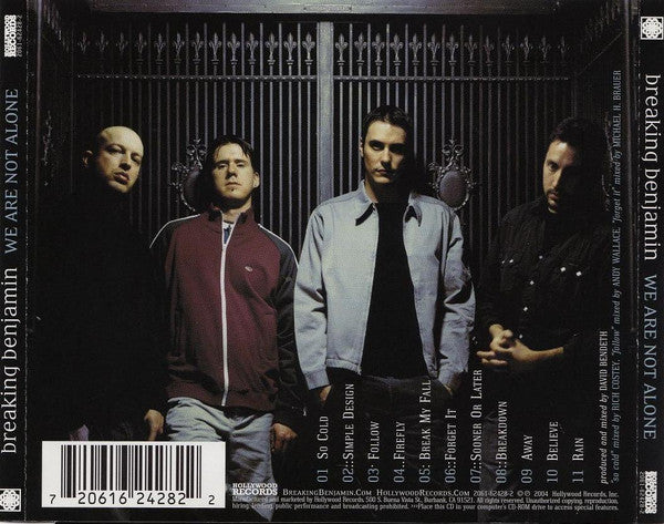 We Are Not Alone - Breaking Benjamin