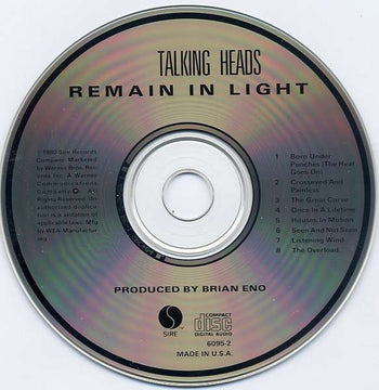 Remain in Light - Talking Heads [CD]