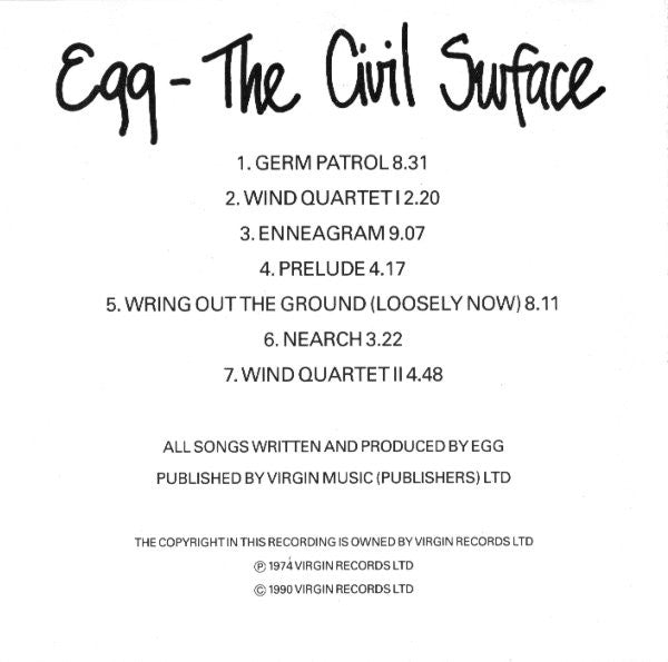 The Civil Surface - Egg