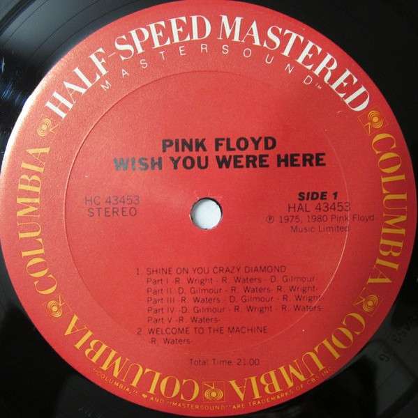 Wish You Were Here - Pink Floyd