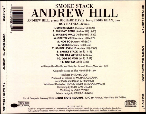 Smoke Stack - Hill, Andrew