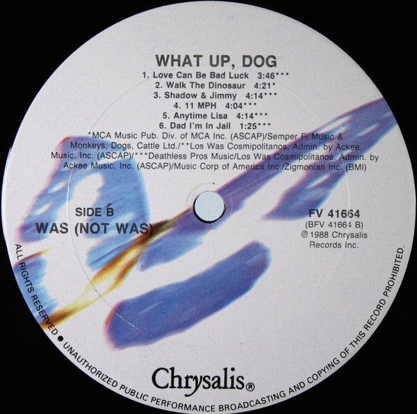 What Up, Dog? - Was (Not Was)