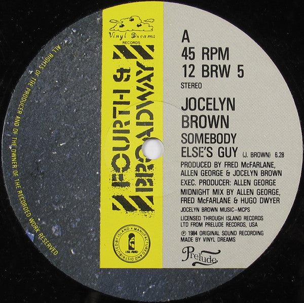 Somebody Else's Guy - Brown, Jocelyn