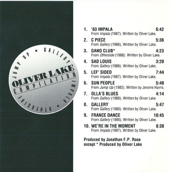 Compilation - Lake, Oliver