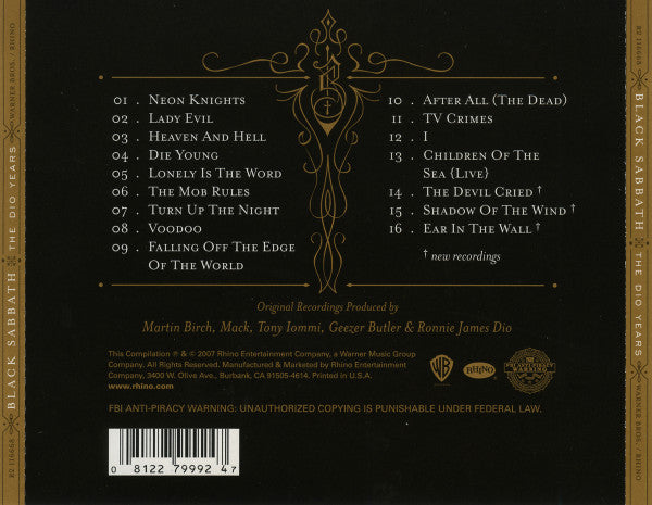 The Dio Years - Black Sabbath