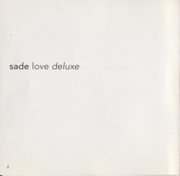 Love Deluxe - Sade