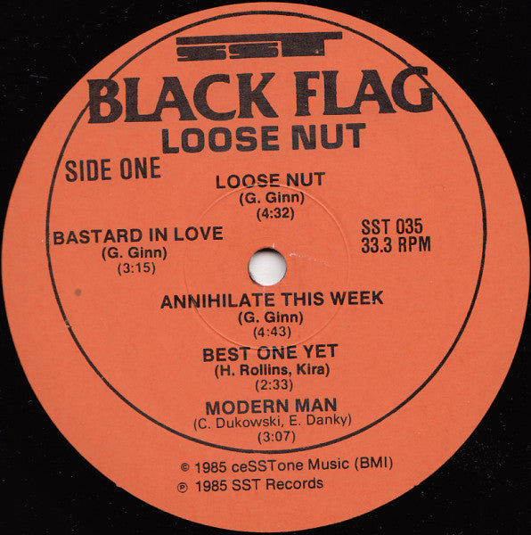 Loose Nut - Black Flag